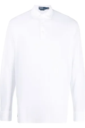 Ralph Lauren Playera tipo polo con logo bordado