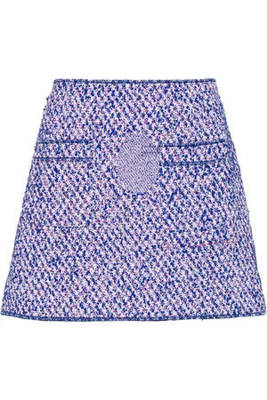 Serafini Falda corta de bouclé