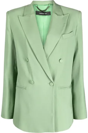 FEDERICA TOSI Blazer con solapas de pico y doble botonadura