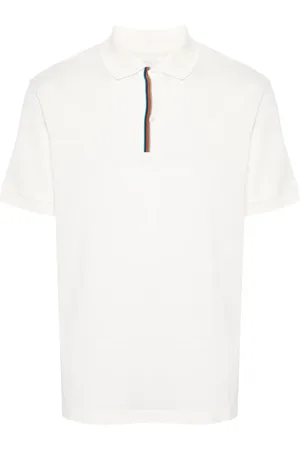 Paul Smith Playera tipo polo con ribete de rayas