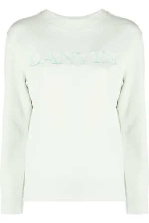 Lanvin Sudadera con logo bordado