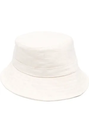 GCDS Gorro de pescador con monograma en jacquard