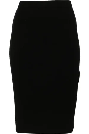 Saint Laurent Falda lápiz con abertura