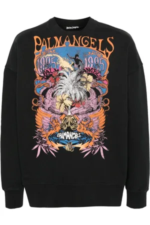 Palm Angels Sudadera con estampado gráfico