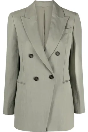 Brunello Cucinelli Blazer de vestir con doble botonadura