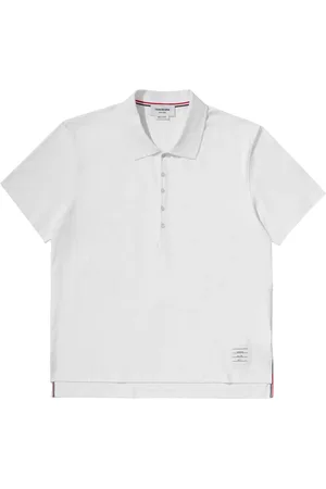 Thom Browne Playera tipo polo con botones