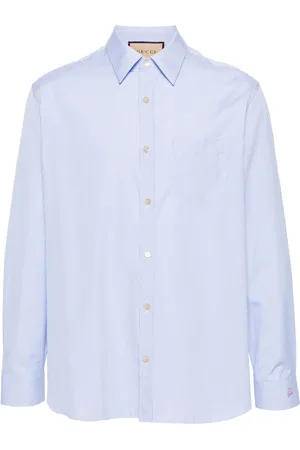 Gucci Camisa con rayas estampadas