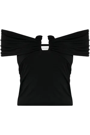 MAGDA BUTRYM Blusa corta con hombros descubiertos