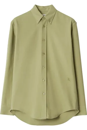 Burberry Camisa con logo bordado