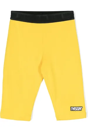 Msgm Bermudas con logo en la pretina