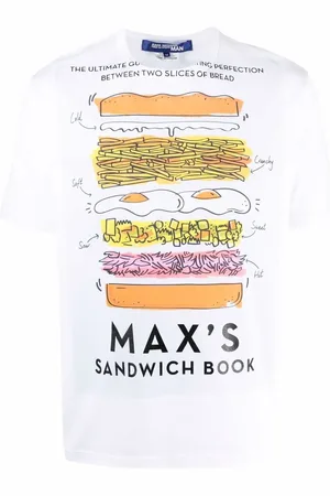 JUNYA WATANABE Playera con estampado gráfico