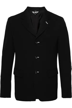 Comme des Garçons Blazer con detalles rasgado