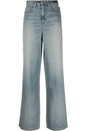 Kenzo Jeans anchos con parche del logo