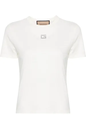 Gucci Playera Square G con detalles de cristal