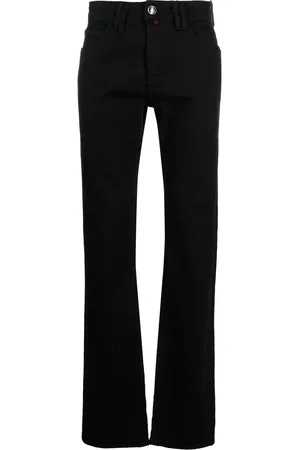 BILLIONAIRE Jeans rectos con logo bordado