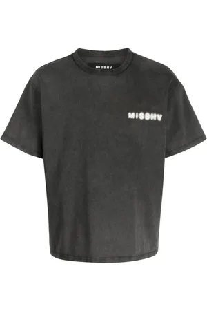 MISBHV Playera con logo estampado