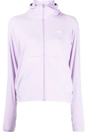 Chocoolate Hoodie con cierre y parche del logo