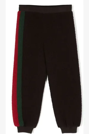 Gucci Pants con motivo Web