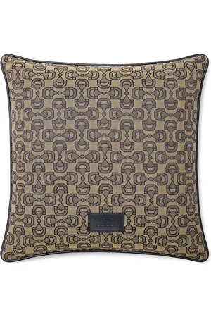 Gucci Cojín con motivo Horsebit en jacquard de 42cm x 42cm