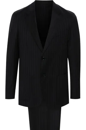 LARDINI Traje con motivo de rayas diplomáticas