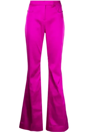 Tom Ford Pantalones acampanados de satén