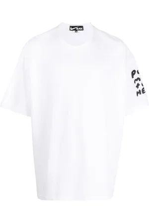 Comme des Garçons Playera con eslogan estampado