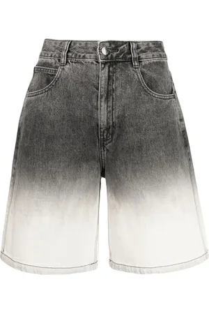 Izzue Shorts de mezclilla estilo sombreado