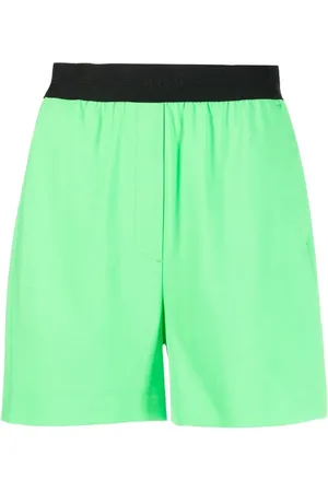 Msgm Shorts con logo en la pretina
