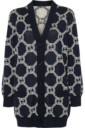 Gucci Cárdigan reversible con GG en jacquar