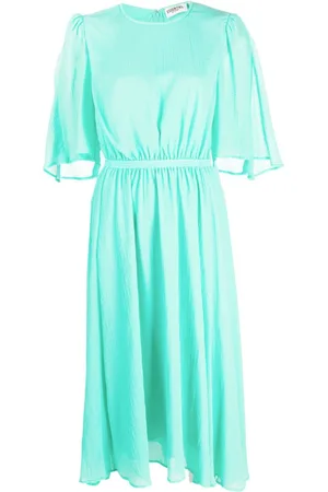Essentiel Antwerp Vestido midi con efecto de capa