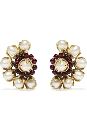 Goossens Aretes de clip Perles Baroque