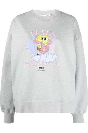 GCDS Sudadera con Bob Esponja estampado