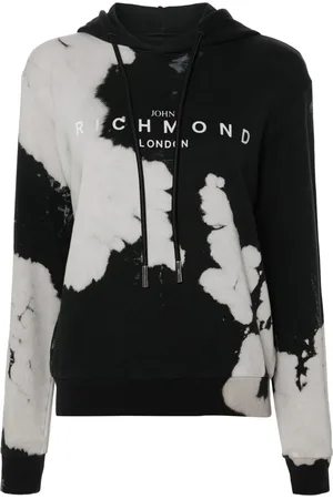 John Richmond Hoodie con logo estampado