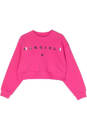 Maison Margiela Sudadera con logo metalizado