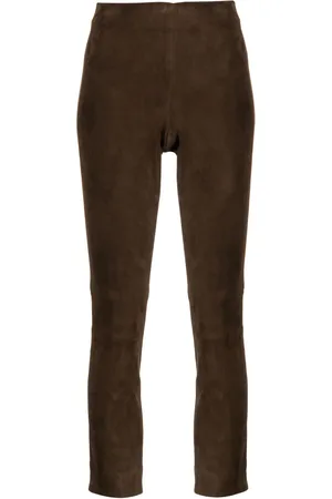 Vince Pantalones de gamuza capri