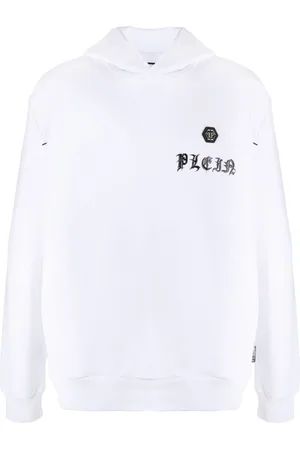 Philipp Plein Hoodie con logo estampado