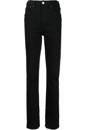 RE/DONE Skinny jeans con tiro alto