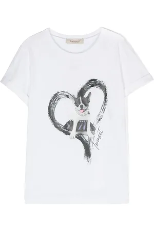 Twin-Set Playera con estampado gráfico