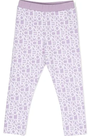 Moncler Pants con logo estampado
