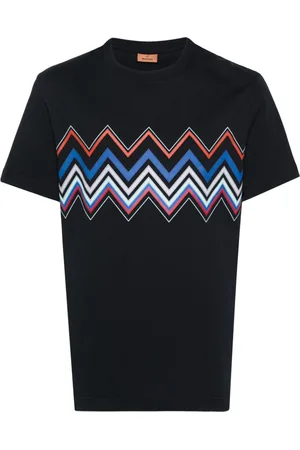 Missoni Playera con estampado en zigzag