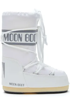 Moon Boot Botas para nieve con agujetas y logo