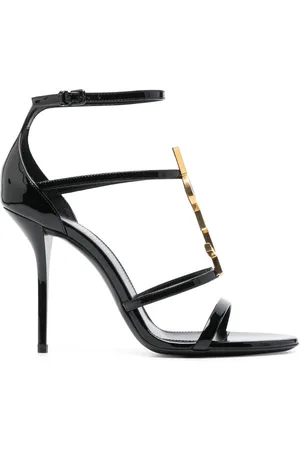 Saint Laurent Sandalias Cassandra con tacón de 100mm