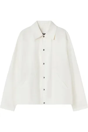 Jil Sander Sobrecamisa con logo estampado