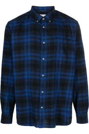 Woolrich Camisa manga larga con cuadros estampados