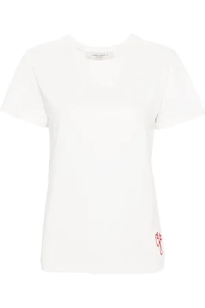 Golden Goose Playera con parche del logo