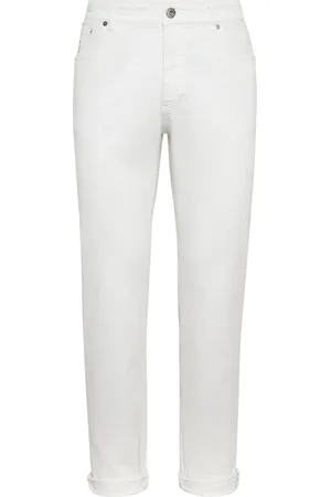 Brunello Cucinelli Jeans rectos con bolsillos