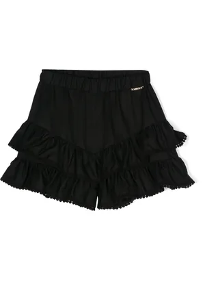 Twin-Set Shorts con detalle de pompones