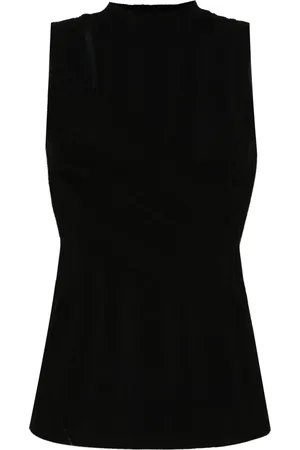 Diane von Furstenberg Top tejido con motivo de rayas