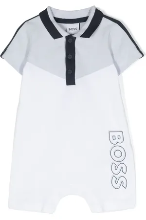 HUGO BOSS Romper con logo estampado