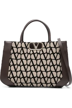 VALENTINO GARAVANI Bolsa de mano Toile Iconographe mediana